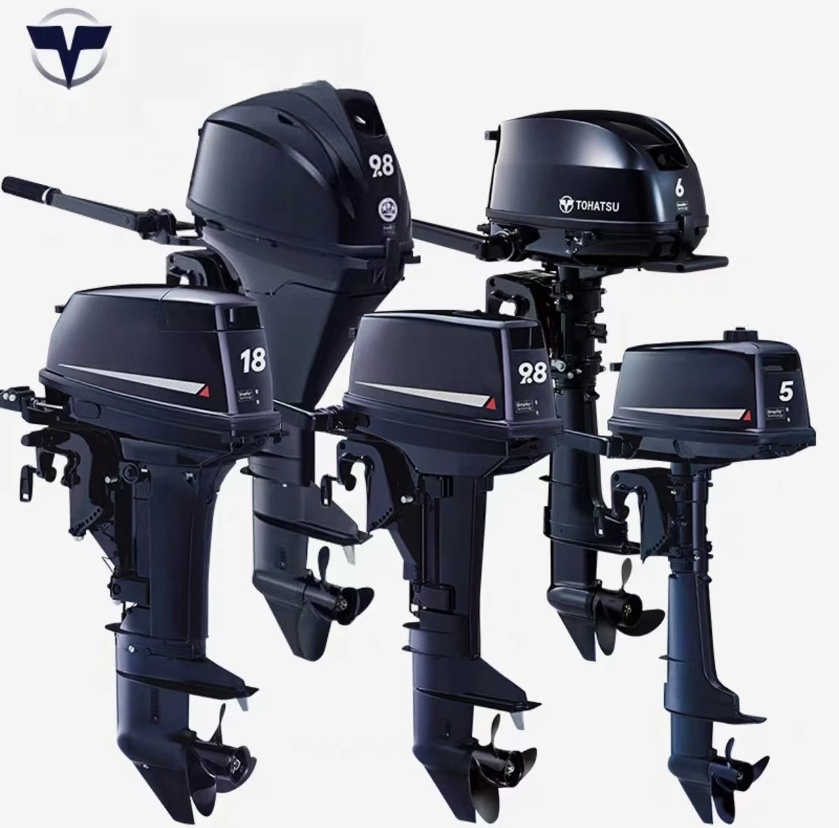 High Quality 9.8hp TOHATSU Outboard Engine Boat Motor Of The Same Type Are On Sale At Discounted Prices