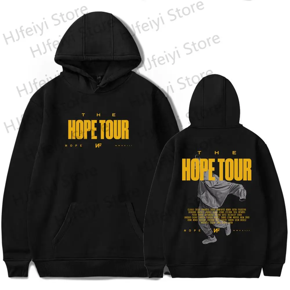 NF Rapper Hope Tour Hoodies Merch For Men/Women Unisex Casuals Fashion Long Sleeve Sweatshirt Streetwear