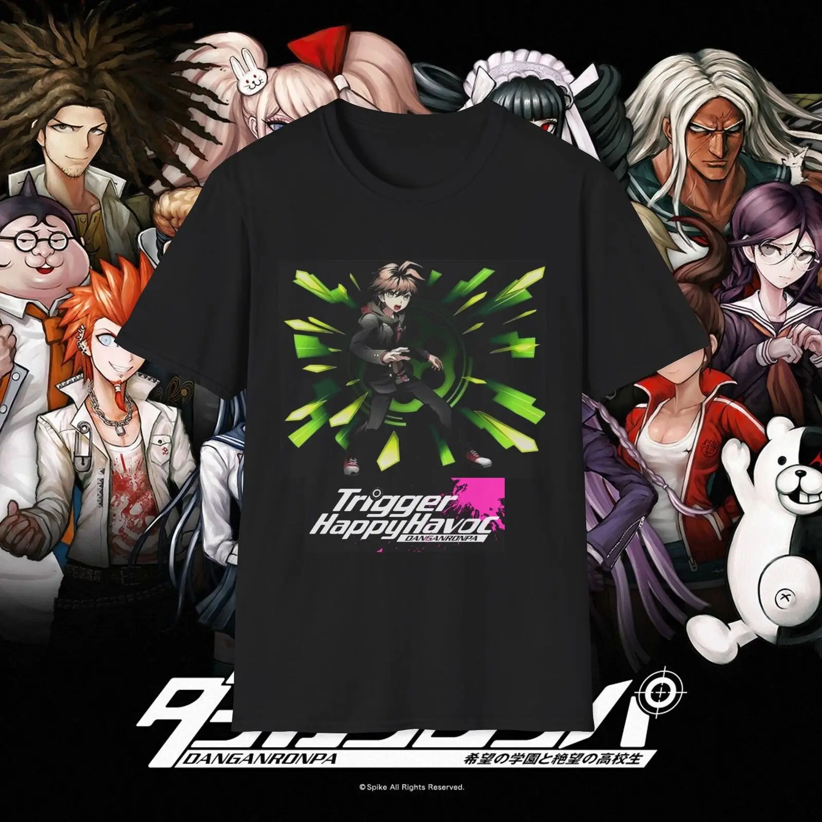 Danganronpa Trigger Happy Havoc Makoto Naegi Unisex Softstyle T-Shirt