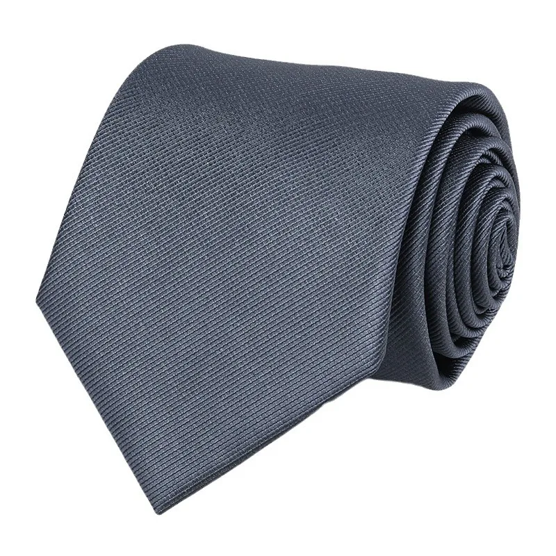 Men's Korean Edition Zipper Tie, Laço formal de negócios, Preto, Profissional, Casamento, Noivo, Grátis