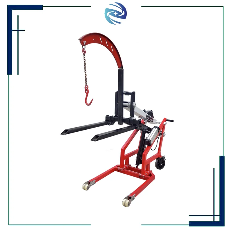 

Energy Efficient 20Ah Battery 500kg 700kg 1.7m Portable Electric Hydraulic Bending Arm Small Loaders Lift Manual Stacker