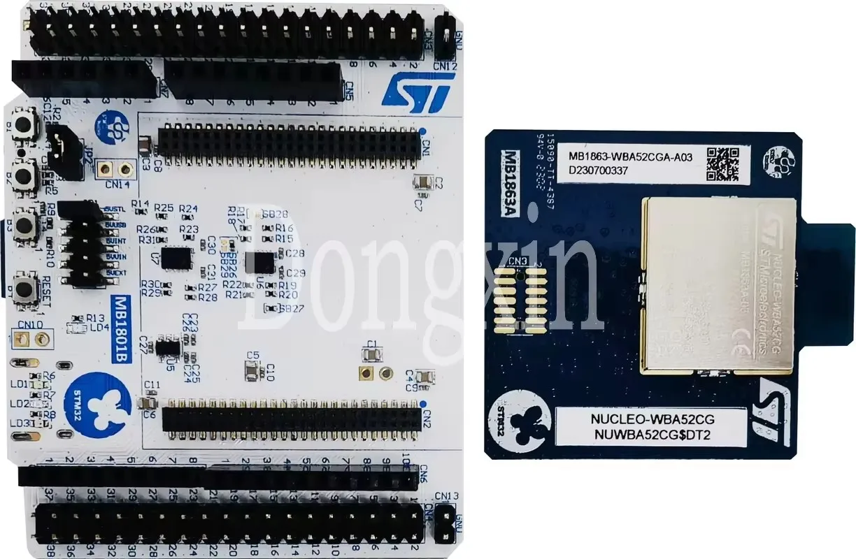 NUCLEO-WBA52CG STM32WBA52 بلوتوث 5 STM32WBA52CGU6 MCU تقييم STM32 Nucleo-64 مجلس التنمية
