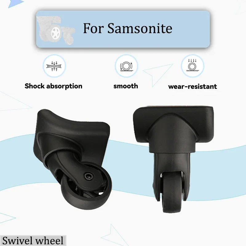 

For Samsonite W149 Easy Install Luggage Wheels 360° Rotating Silent Casters Universal Repair Parts For Trolley Suitcase