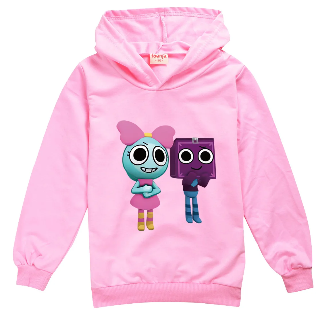 

Dandys World Hoodie Kids Cartoon Dandy's World Jumper Baby Girls Long Sleeve Outerwear Boys Casual Sweatshirts Children Clothing