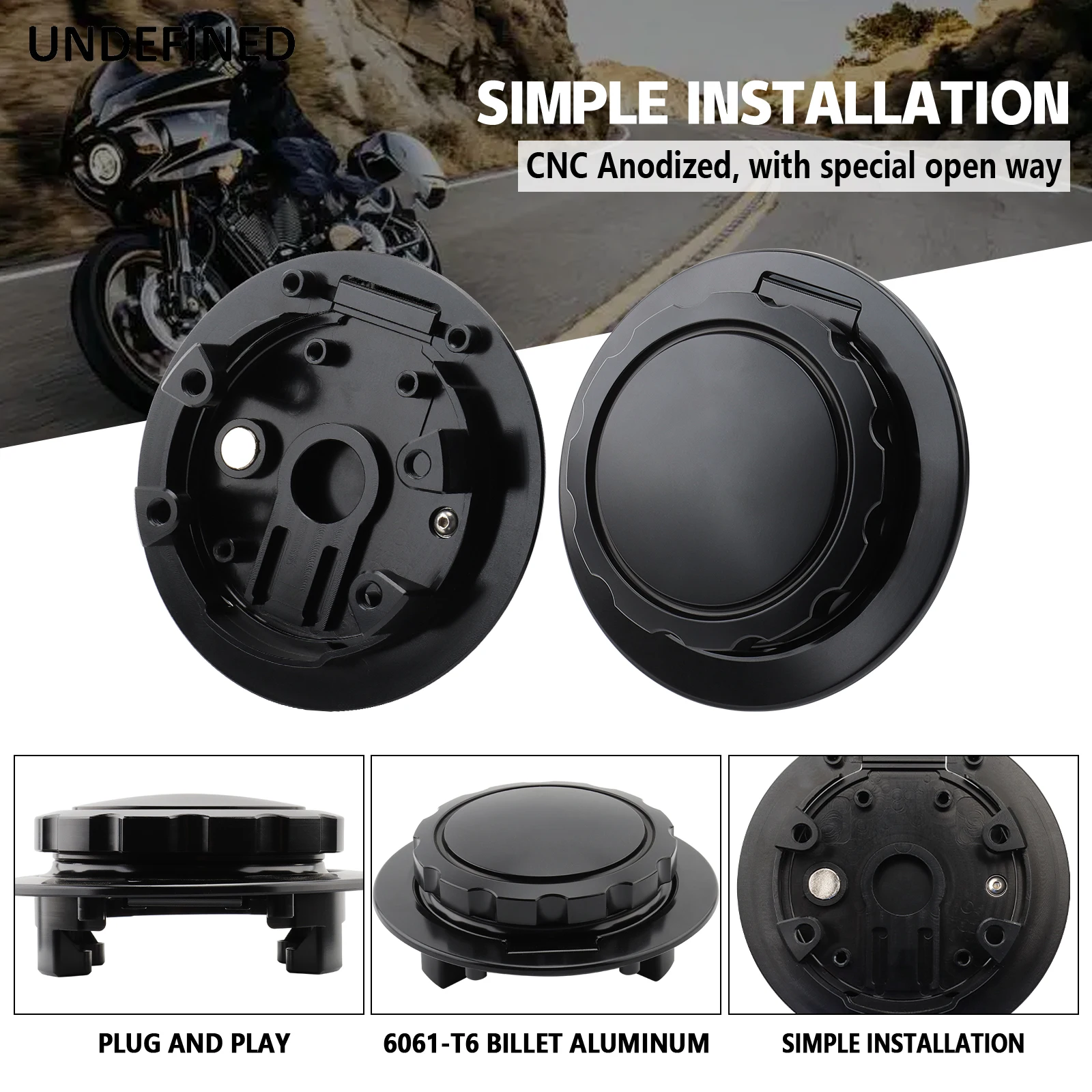 For BMW R NINET Pure RNINET Racer R nineT Scramble Urban G/S R9T Motorcycle Accessories CNC Fuel Tank Cap Cover Guard Protector