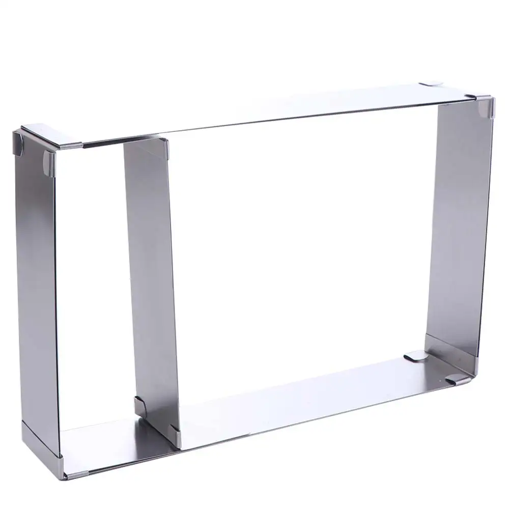 Bakeware Stainless Steel Adjustable Mousse Cake Ring Retractable DIY Cake Mold Rectangle/Square Rust-proof Baking Mold Pastry