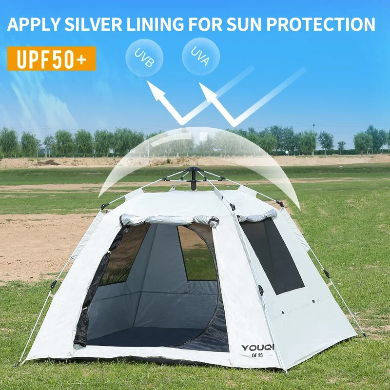 High quality Full-automatic Quick-opening Pop Up outdoor tents waterproof tente de camping tent waterproof