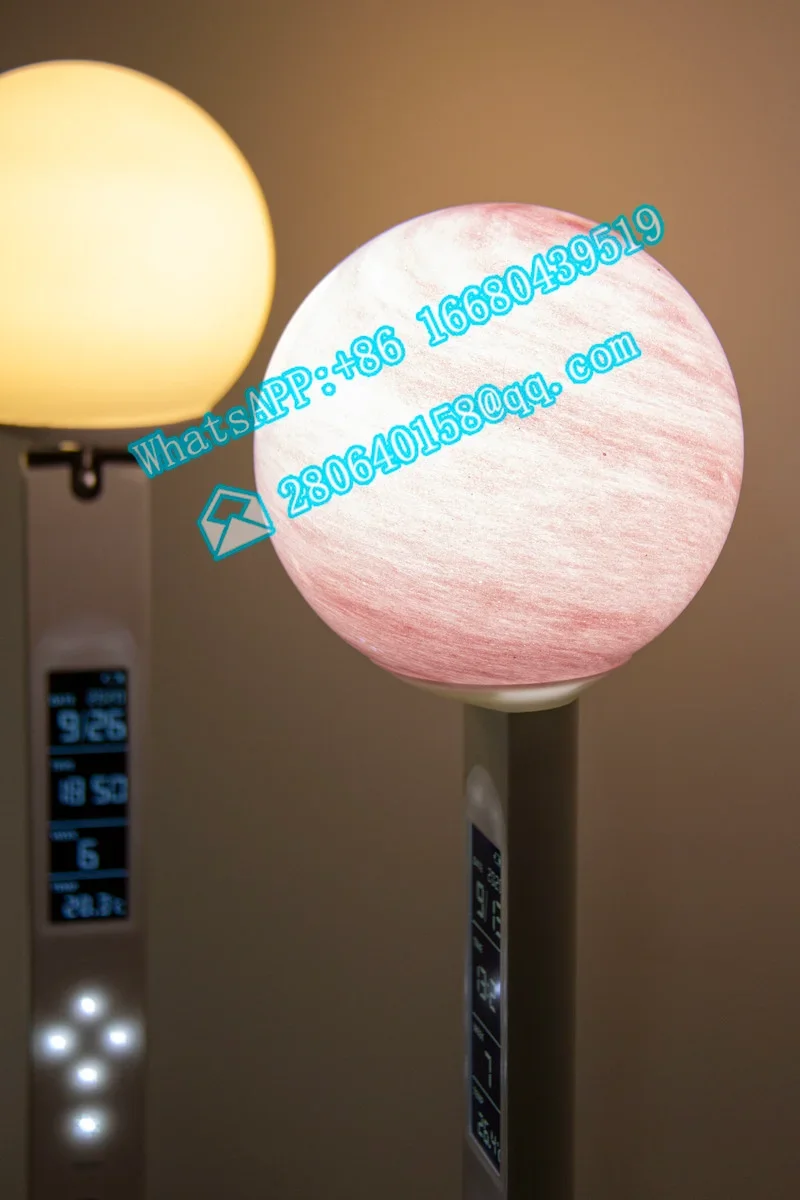 Modern ขายร้อนออกแบบ Touch ลำโพงแสงดิจิตอลปฏิทิน Led โคมไฟไร้สายสมาร์ทหน้าแรกไฟ