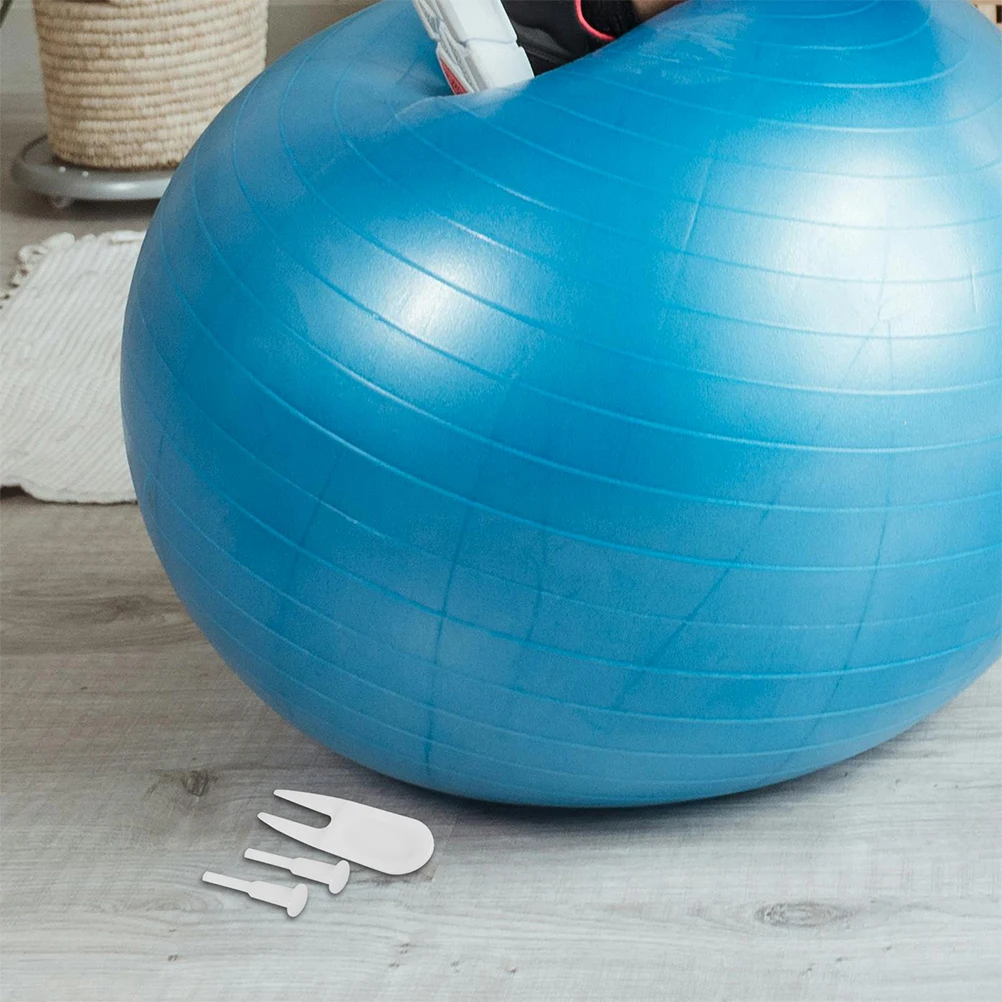 

Yoga Ball Handle Type Plug Replacement Kit Air Lock Valve Plugs Abs Balls for Exercise