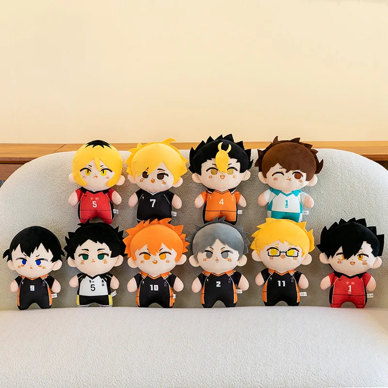 26CM Haikyuu Anime juguetes de Peluche lindos muñecos de dibujos animados Hinata Shoyo Tobio Kageyama Daichi Sawamura juguete de Peluche coleccionable