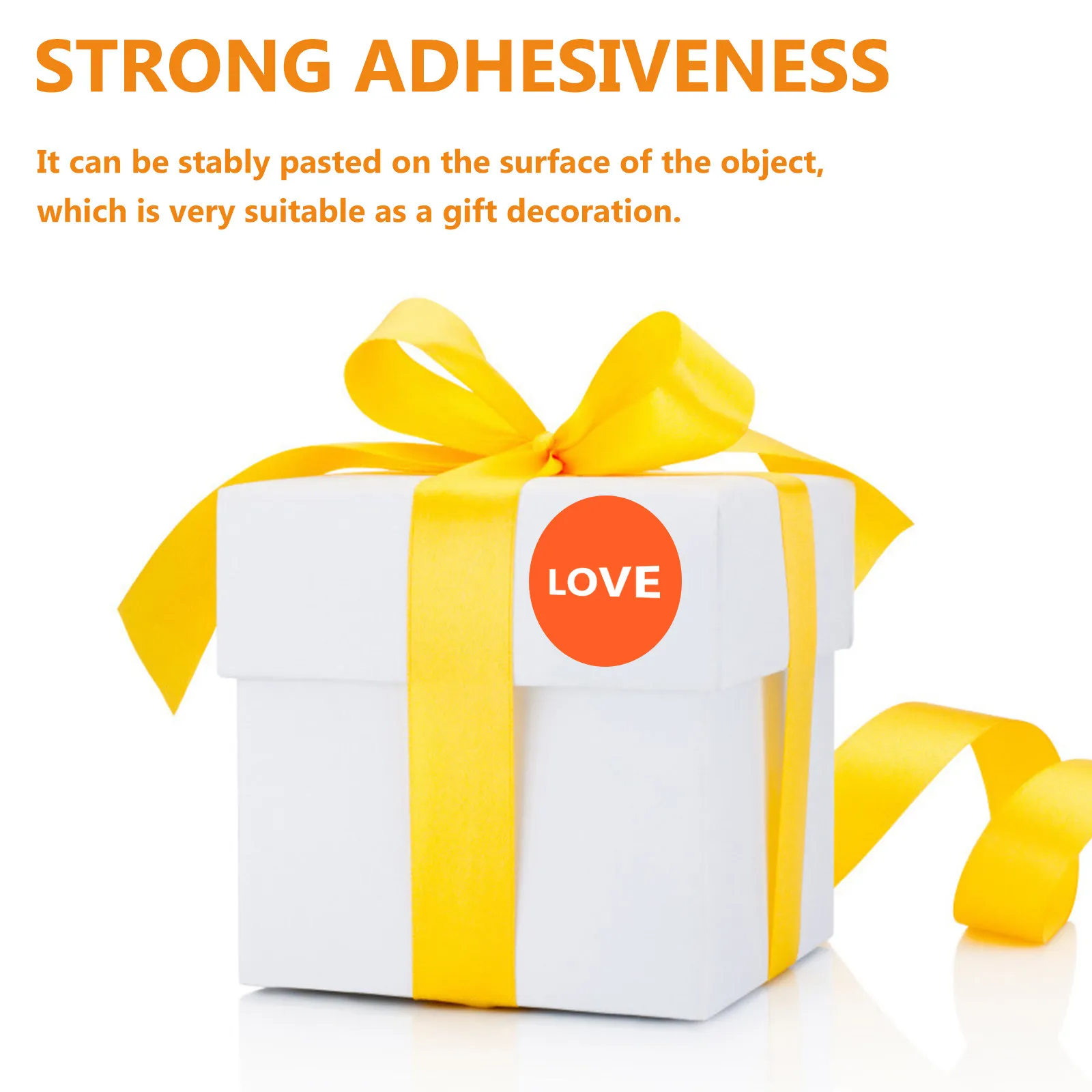 

100Pcs Round Label Stickers Colorful Self-Adhesive Dot Decals for DIY Crafts Journal Planner Sealing Decoration