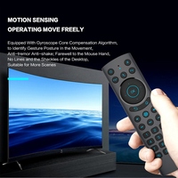 G20S PRO BT5.0 2.4G Wireless Smart Voice Air Mouse Gyroscope IR Learning Backlit Remote Control For Android TV BOX