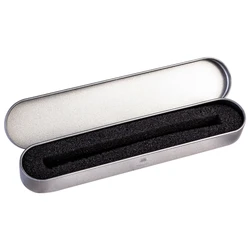 1pcs Simple Metal Pencil Case Fashion Business Office Gift Box For Kids School Supplies Stationery Storage Boxes(no sponge)