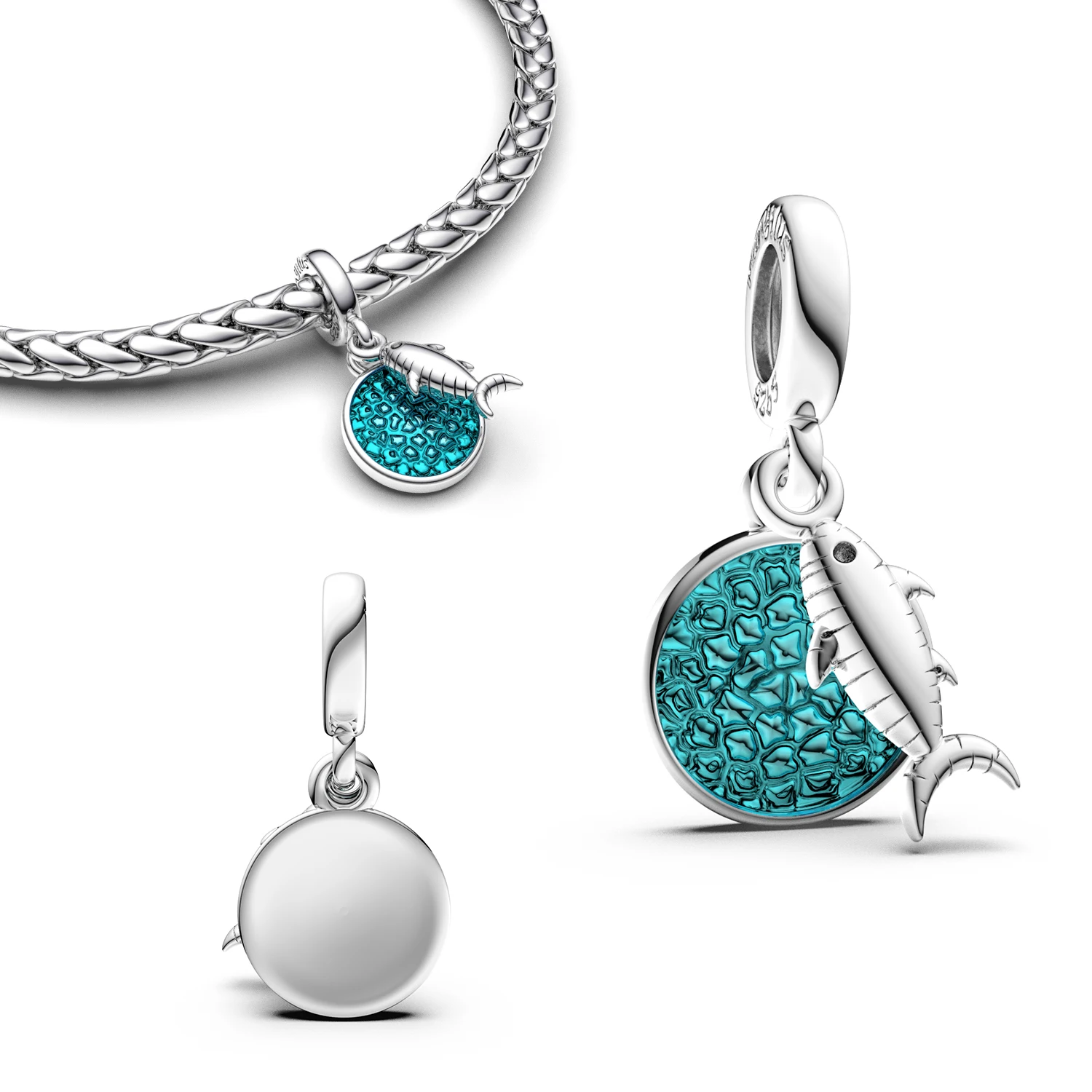 

Beads Pendant Bracelet Charms Original 925 Pendants for Bracelets Italian Charm Jewelry Woman Sterling Silver Fashion Charms 925