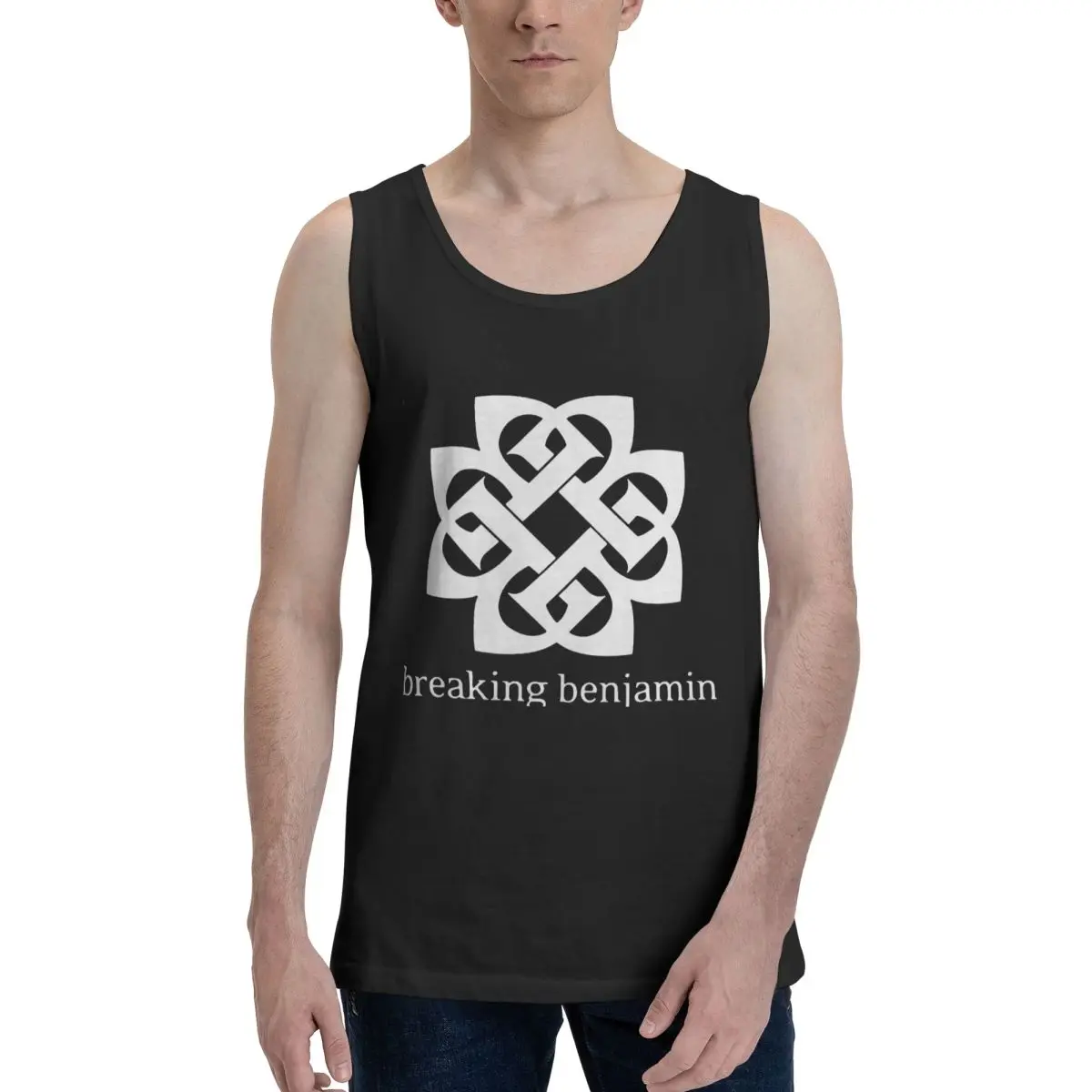 Art - Breaking Benjamin Premium 100% Algodão Camiseta Regata Masculina Sem Mangas Roupa Camisetas Regatas Masculinas