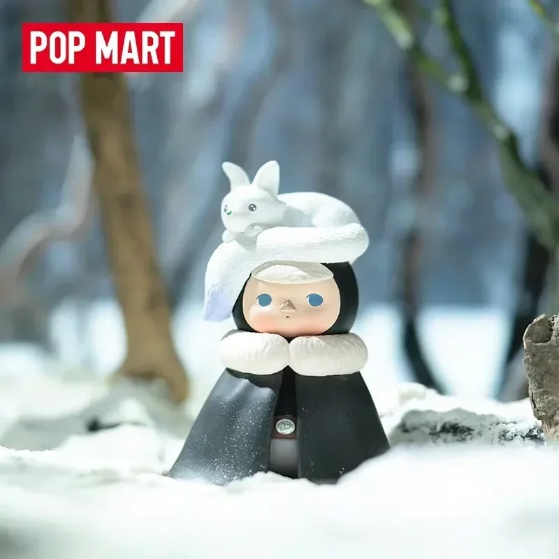 

POP MART Pucky Elf Winter Babies Series, натуральная загадочная коробка, слепая коробка, сумка для догадок, игрушки, кукла, милые настольные украшения, коллекция, подарок