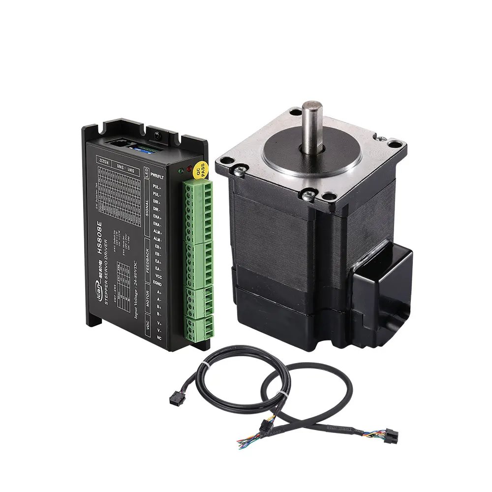 

1000lines encoder nema23 cnc closed loop servo motor