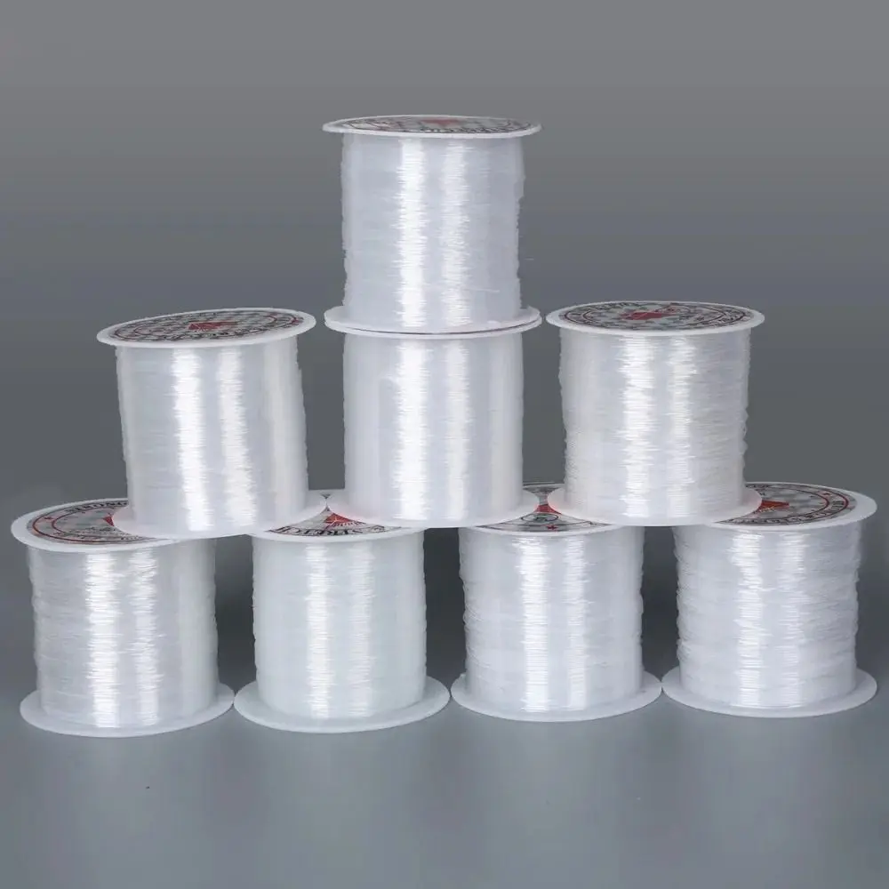 0.2mm/0.25mm/0.3mm/0.35mm/0.4mm Nylon Fishing Line Transparent Thread Monofilament Strong Fish Lines Non-Stretch