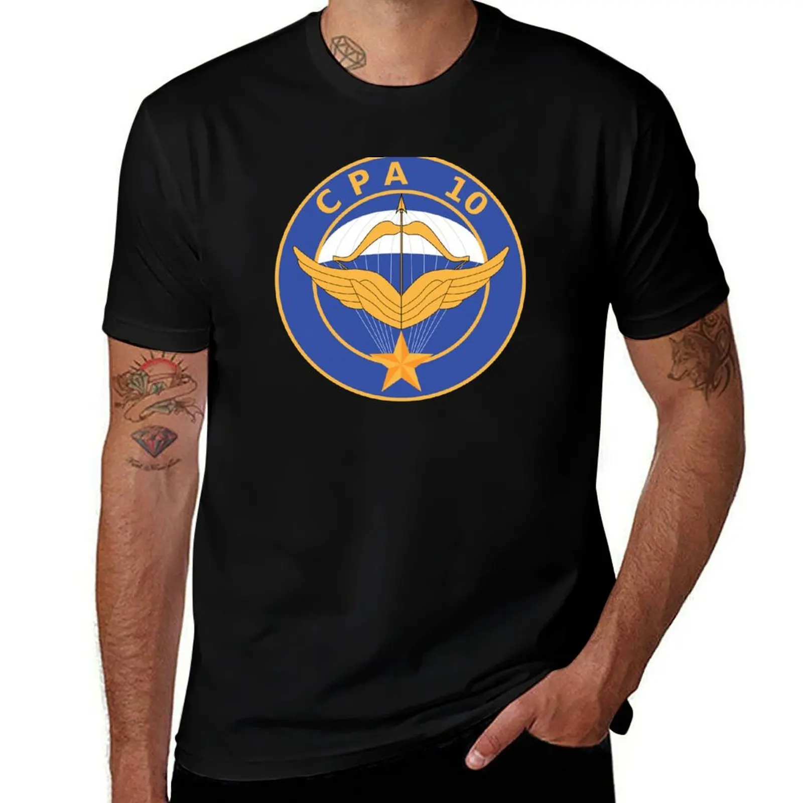 CPA 10 AIR PARACHUTISTS COMMANDOS T-Shirt cute clothes street wear customizeds Blouse designer t shirt men