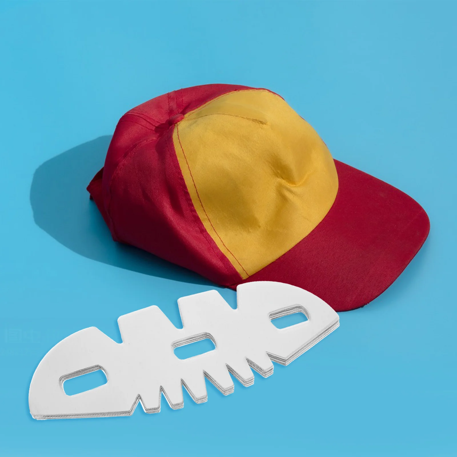 25pcs Duckbill Hat Support Inner Liner Plastic Cap Insert For Shape Retention Photography Prop Storage Rack Accessory