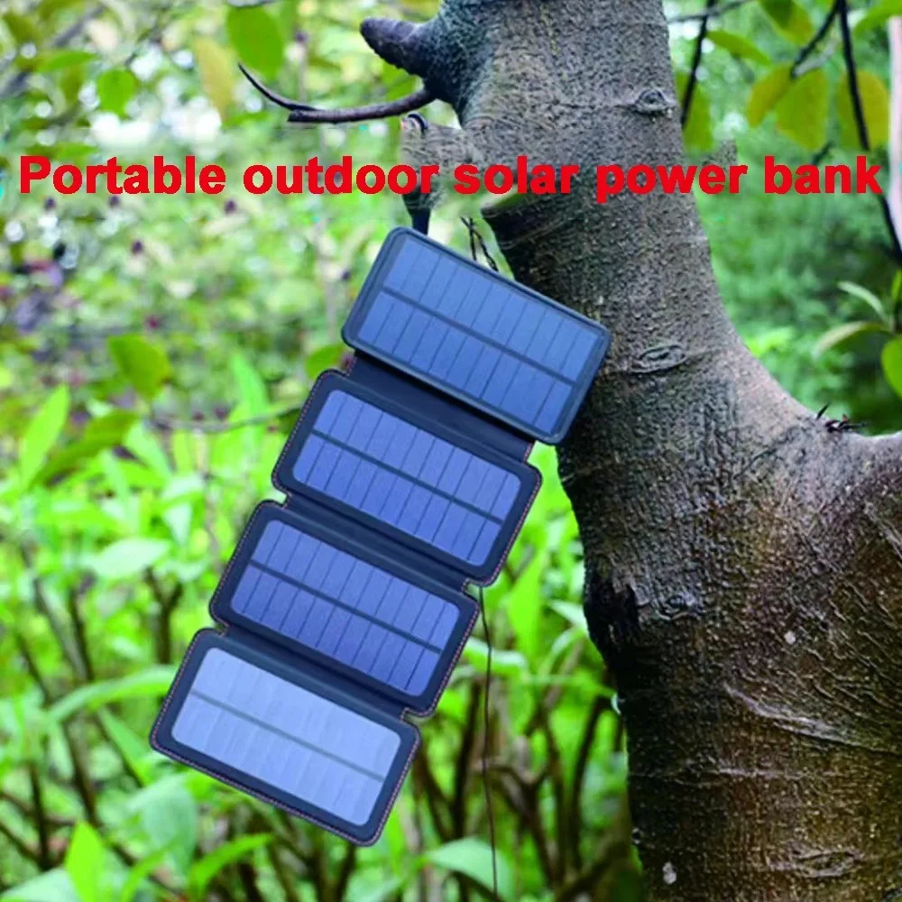 Gaiaray Solar Power Bank 20000mAh Πτυσσόμενος φορητός φορτιστής - Image 2