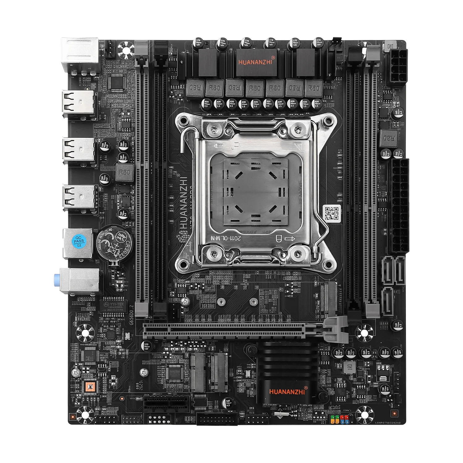 HUANANZHI X79 4M PRO X79 Motherboard COMBO KIT LGA 2011 Support Intel XEON E5 V1 V2 Series CPU DDR3 Memory 64G M.2 NVME M.2 WIFI view 3