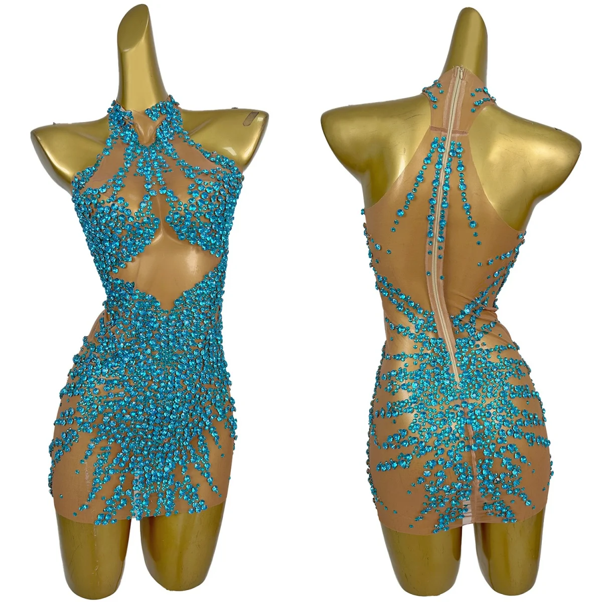 Vestido ajustado para fiesta de celebración de cumpleaños, traje picante para niña, ropa para actuación en escenario, vestido de noche ajustado Huatuo
