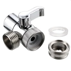 Hot sale Faucet Valve Diverter Sink Valve Water Tap Faucet Splitter Adapter For Home  Kitchen Diverter Bathroom Accessories