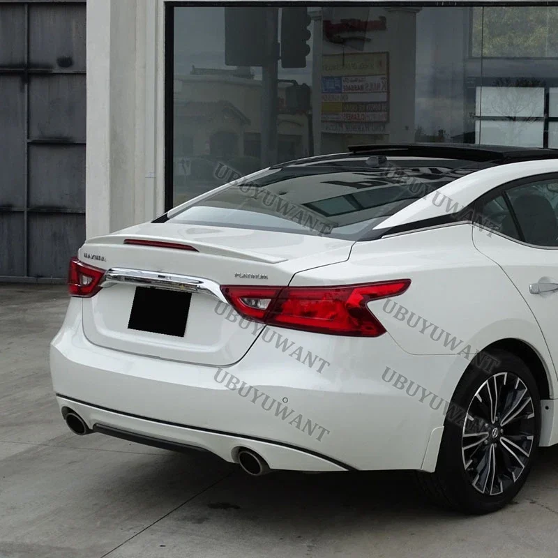 Alerón Trasero para Nissan Maxima, Estilo Premium OE, Plástico ABS de Alta Calidad, Color Sin Pintar, Alerón Trasero para Cajuela, 16-23