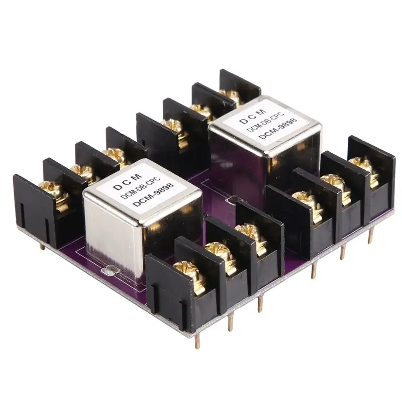 【A08I】DCM-9898 Balanced And Unbalanced Conversion Audio Isolator Permalloy Audio Isolation Transformer 600:600 20Hz-20Khz