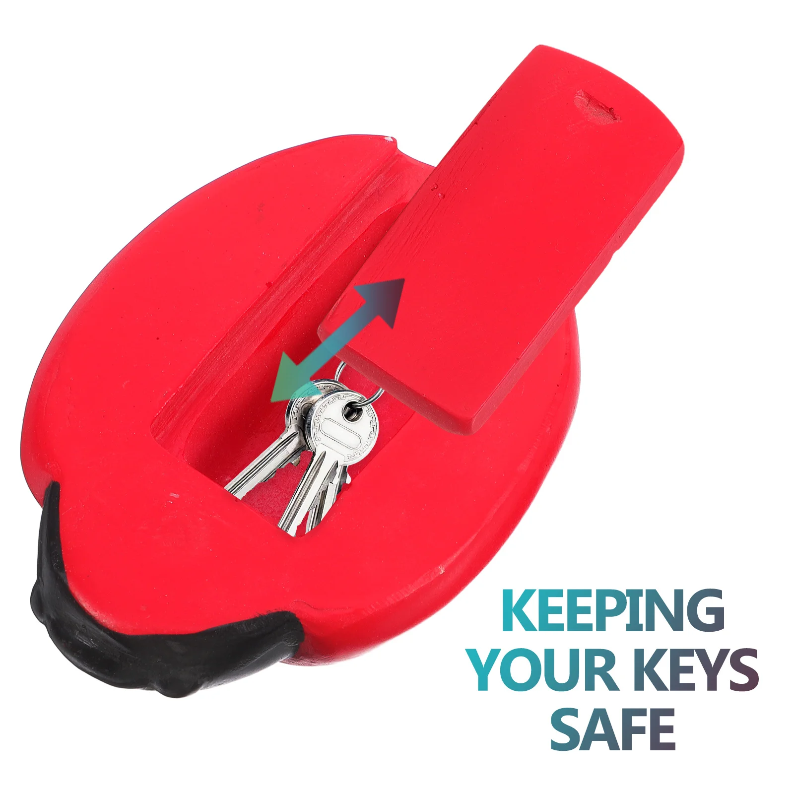 Ladybug Key Hider Outdoor Weatherproof Storage Box Garden Yard Decorative Safe Large Size Design Ornament Key Storage Container