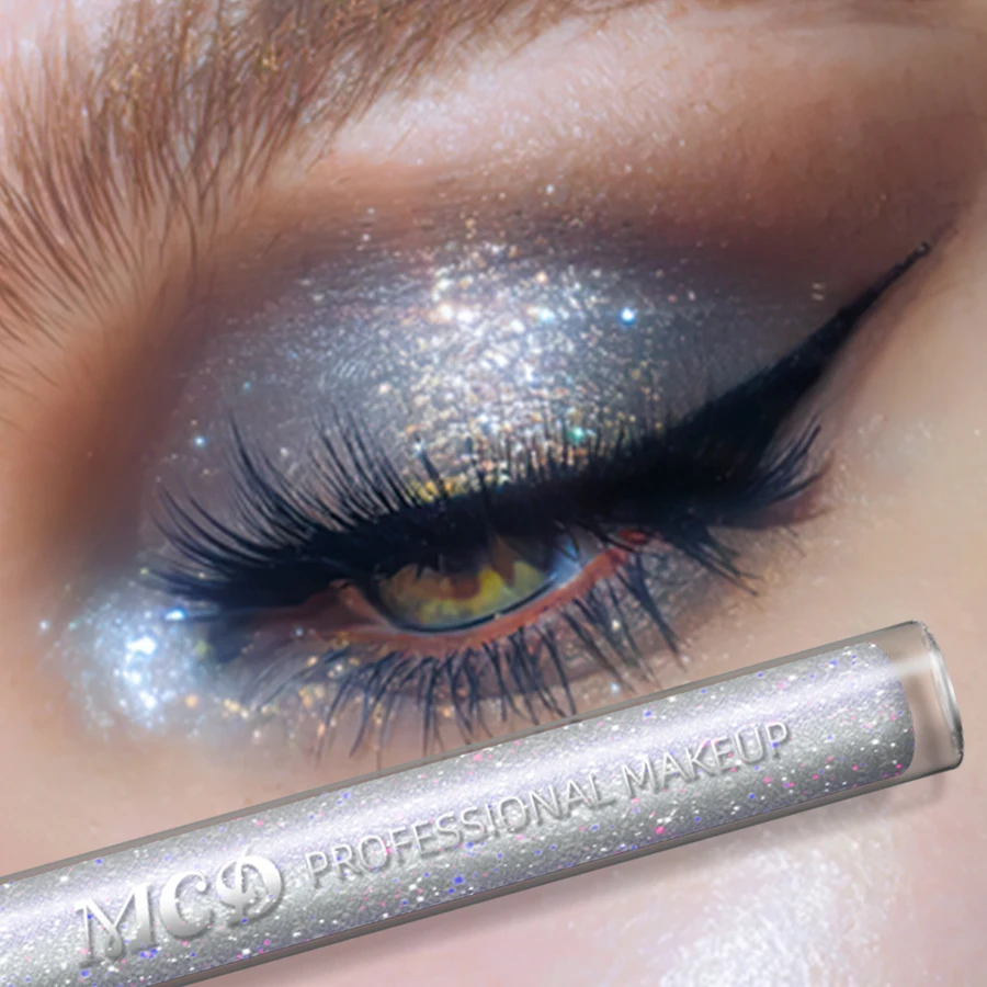 22 สี,อายแชโดว์แบบเหลว,กันน้ํา,Shimmer & Glitter,ชุดแต่งหน้าความงาม,ยาวนานSmokey Eye Paletteพร้อมMatte To Gl