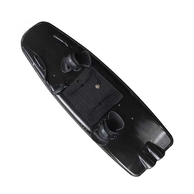 Hydraulic electric surfboard and 48v battery thermoplastic polymer structure