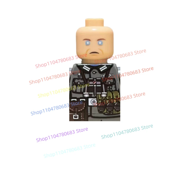 MOC Third-party New Military Dolls, General Officers, All Printed with Expressions, Toy Building Blocks, Gift Ornaments.