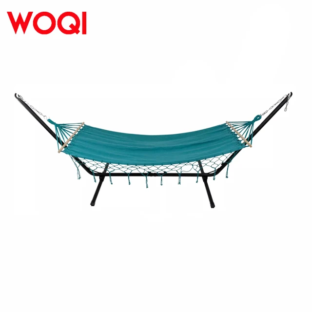 Portable Double And Single Hanging Swing Easy Set-Up For Garden Courtyard Hammock