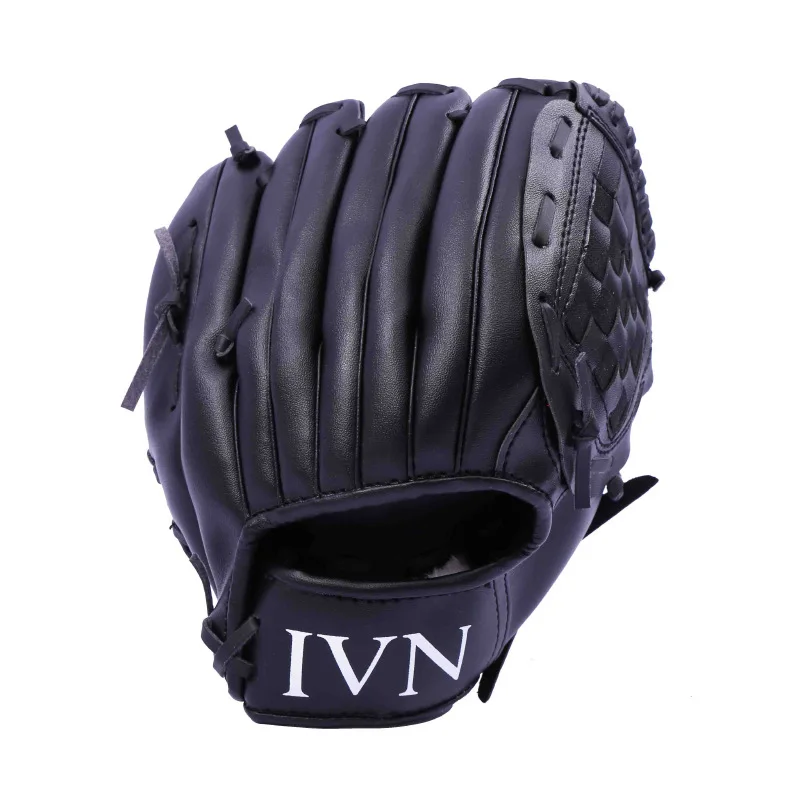 Baseball Softball Gloves For Children Left Pitcher Inner And Outer Field Thick PVC Training For Outdoor Sports Gym Exercise