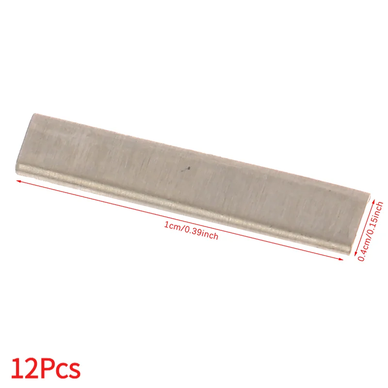 12Pcs GD02 PIKO BACHMANN Fishplates HO Scale 1:87 Track Rail Joiners Train Track Connector.