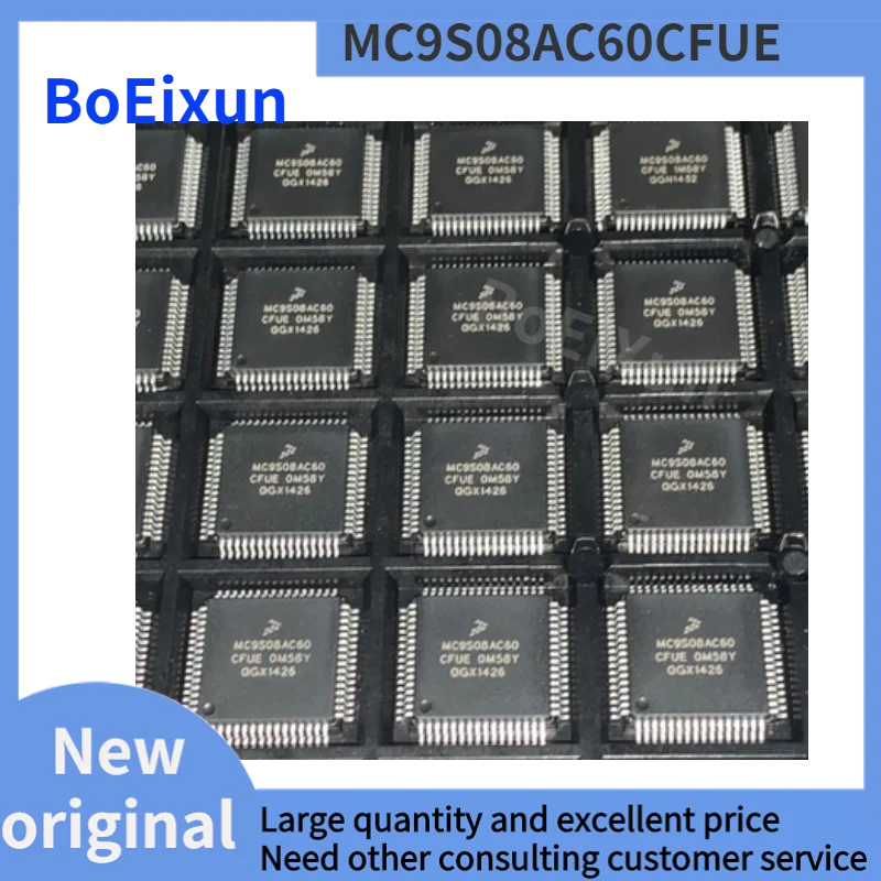 

Free shipping in stock MC9S08AC60CFUE MC9S08AC60 QFP64