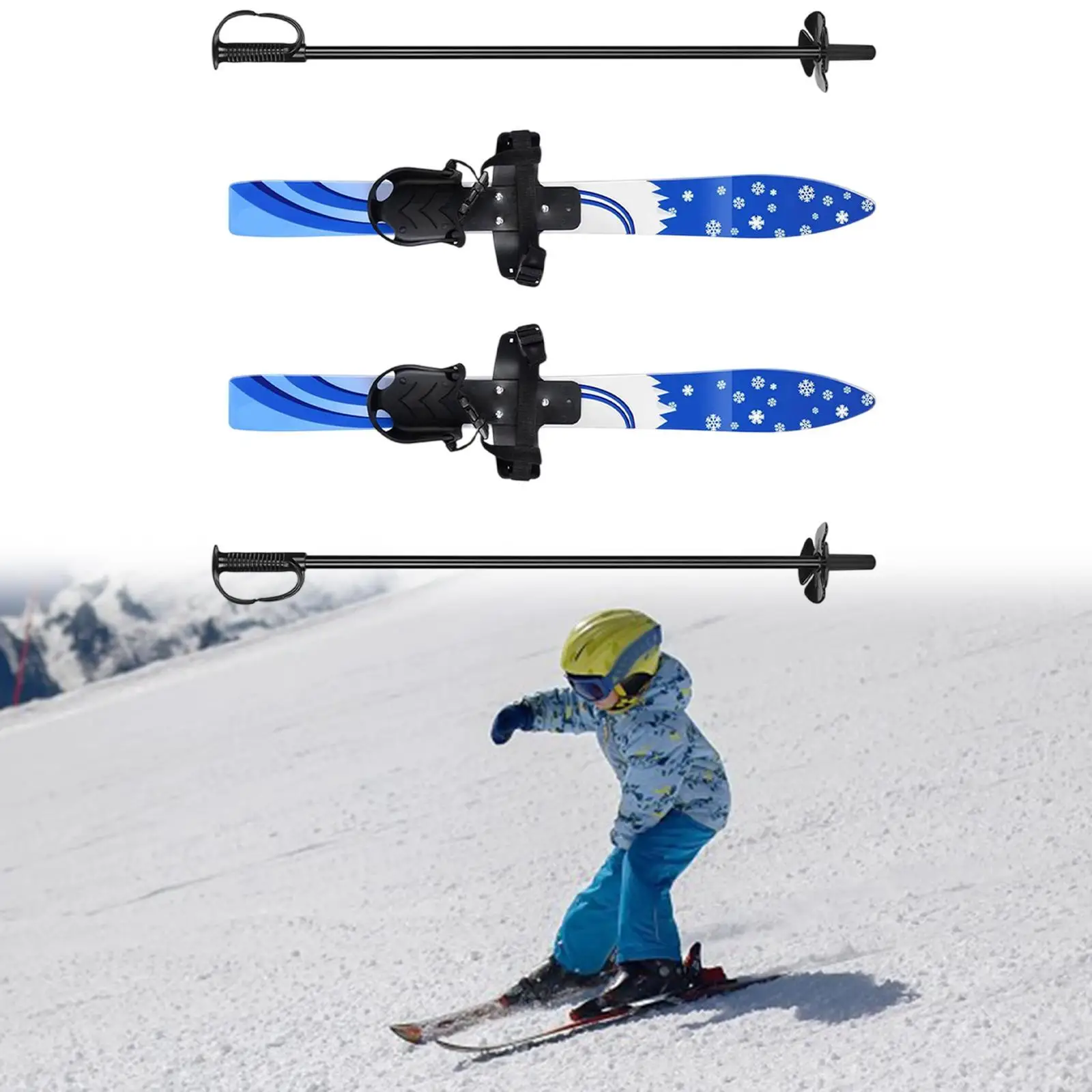 

Ski Boards with Bindings Outdoor Snowboard Winter Sports Snow Short Skis