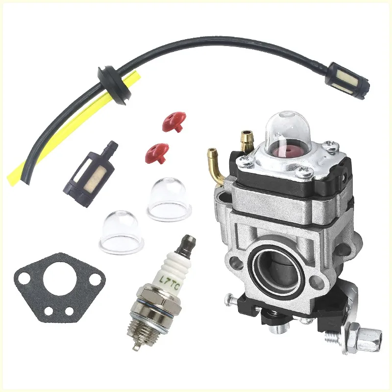 43CC 52CC Carburetor for WYK-74 TB43 1E40F-5 BC520 CG430 CG520 Lawn Mower, High Performance & Easy Installation