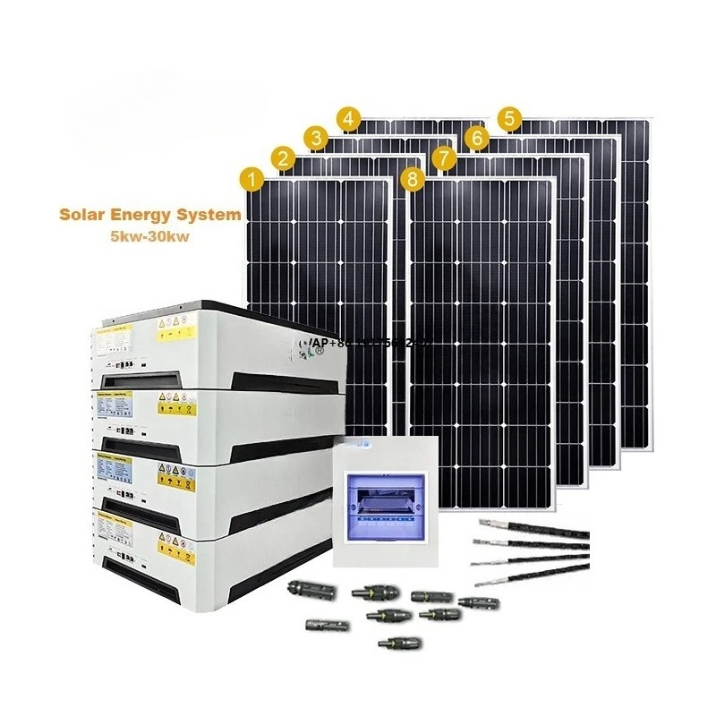 JSD High Efficiency 10kW 15kW 20kW Grid Tie Soler Energy Solar Home System Complete Solar System Ce Tuv Certification for Houses