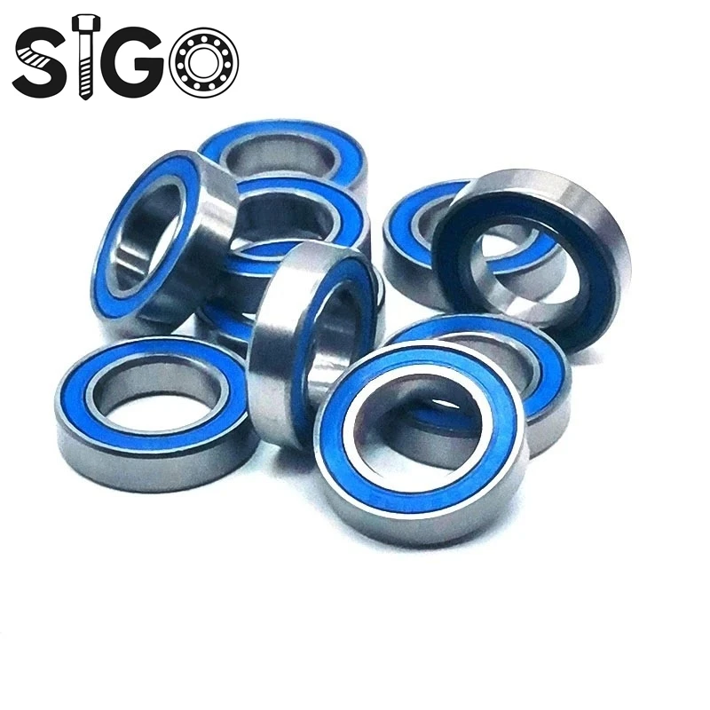2PCS 6801RS Bearing ABEC-7 12x21x5 Mm Thin Section 6801-2RS Ball Bearings 61801 RS With Black Sealed L-2112DD