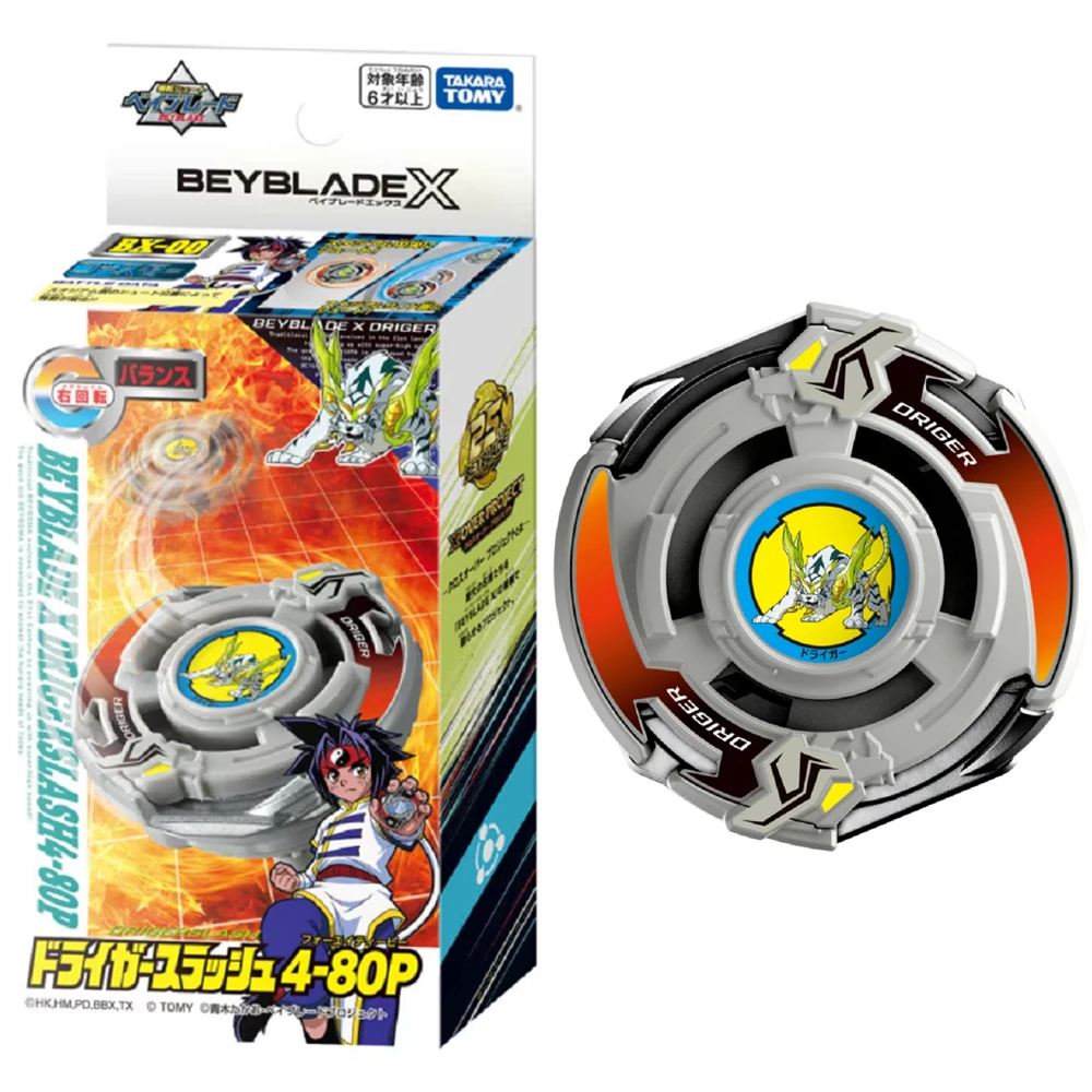 Oryginalny Takara Tomy Beyblade X BX-00 Booster Driger slush 4-80P