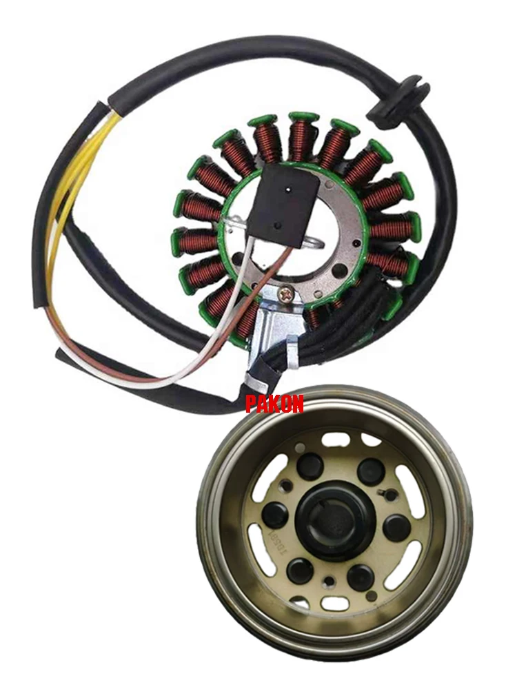 

Motorcycle Magneto Coil for Suzuki Haojue Qingqi Jingcheng HS125T-2 AN125 QS125T AN150 HS150T Scooter Flywheel Megnetic Stator