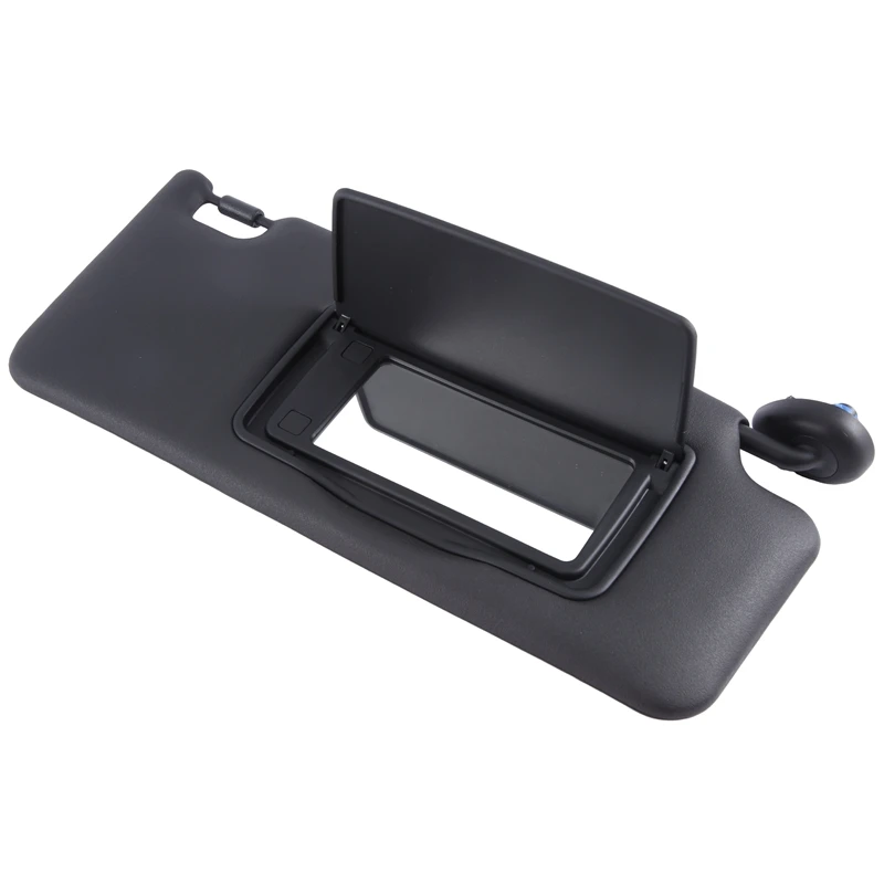 1 PCS Car Front Right Sunvisor Sun Visors With Mirrors Black Plastic For Honda Civic 2020+ 83230-T31-H01ZA