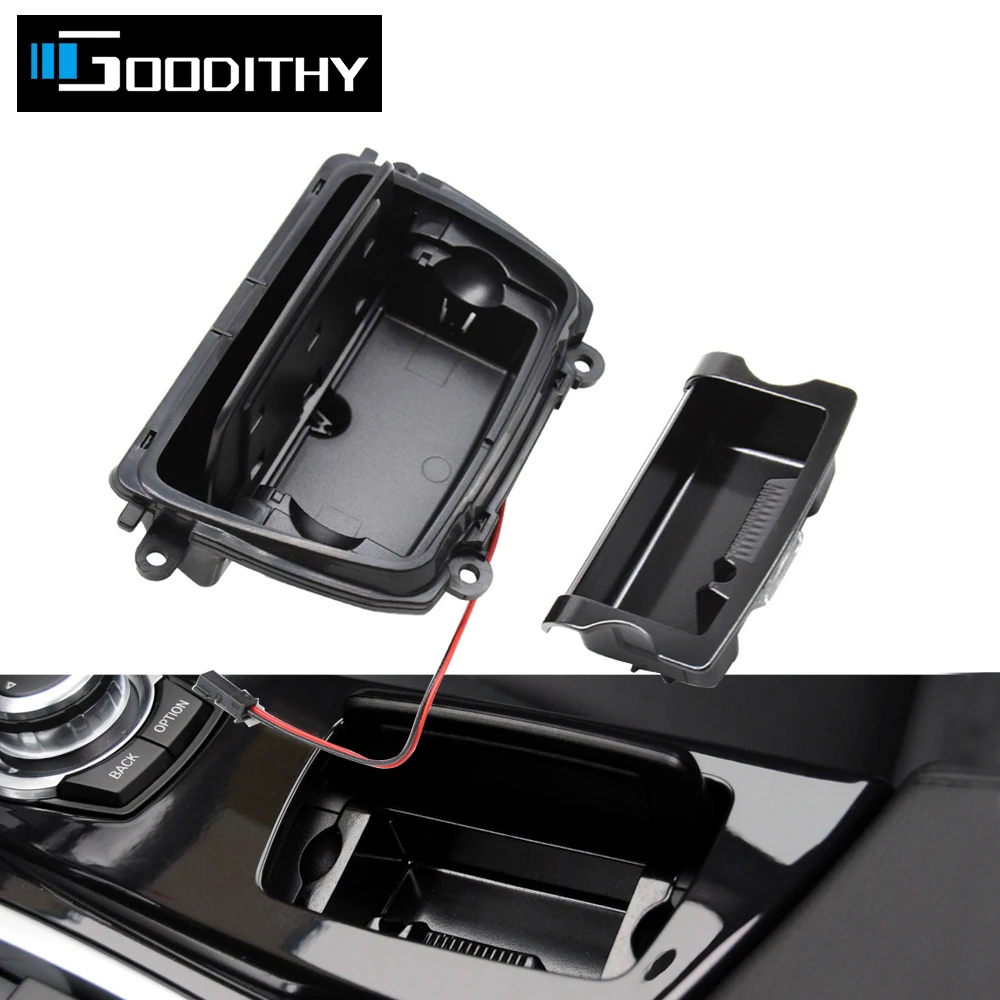 Car  ABS Center Console Ashtray Assembly Liner Box Cover For BMW 5 Series F10 F18 520 523 525 528 530 535 2010-2017 51169206347