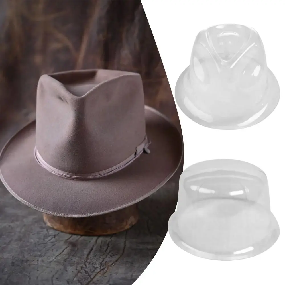 PVC Hat Holder New Transparent 54cm/57cm/59cm Display Case Storage Box Anti Pressure Hat Support Travel