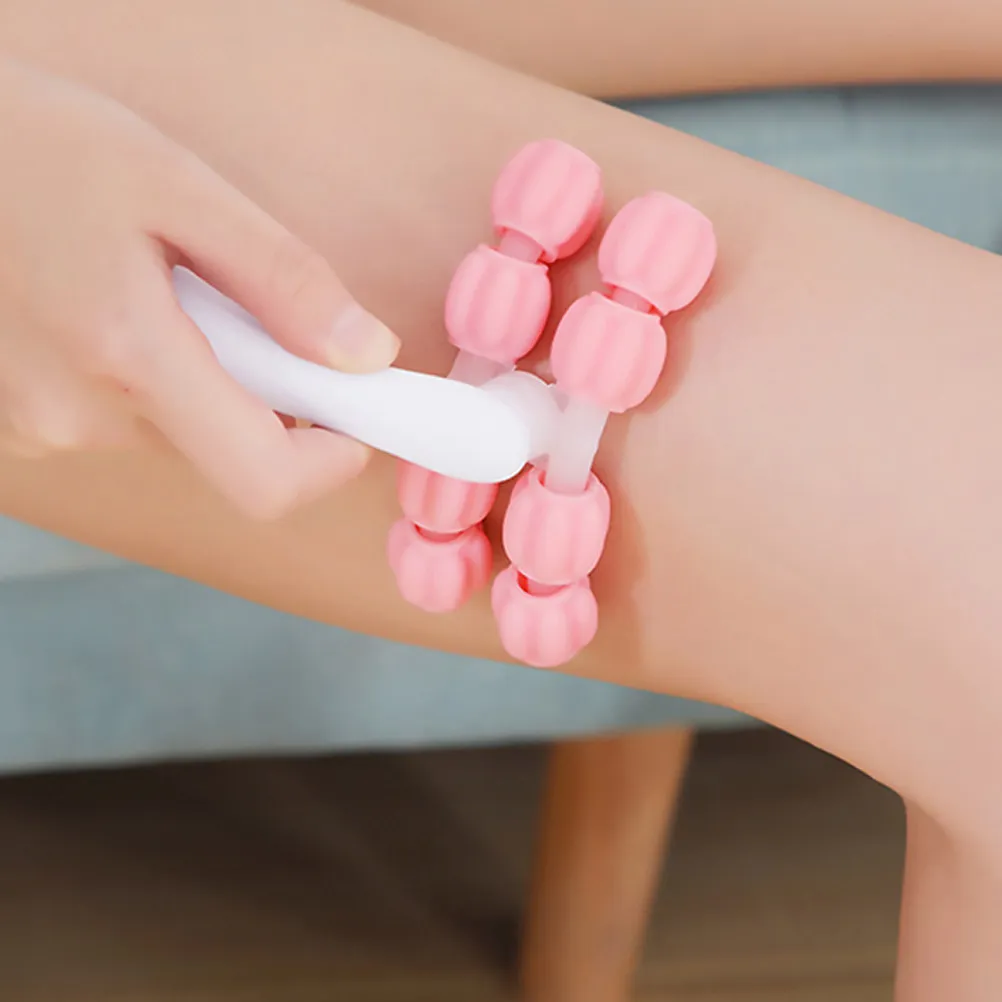 

1 шт. Ручной многофункциональный массажный ролик для расслабления мышц, фитнес-массажер для тела, шеи, рук, ног, для снятия боли