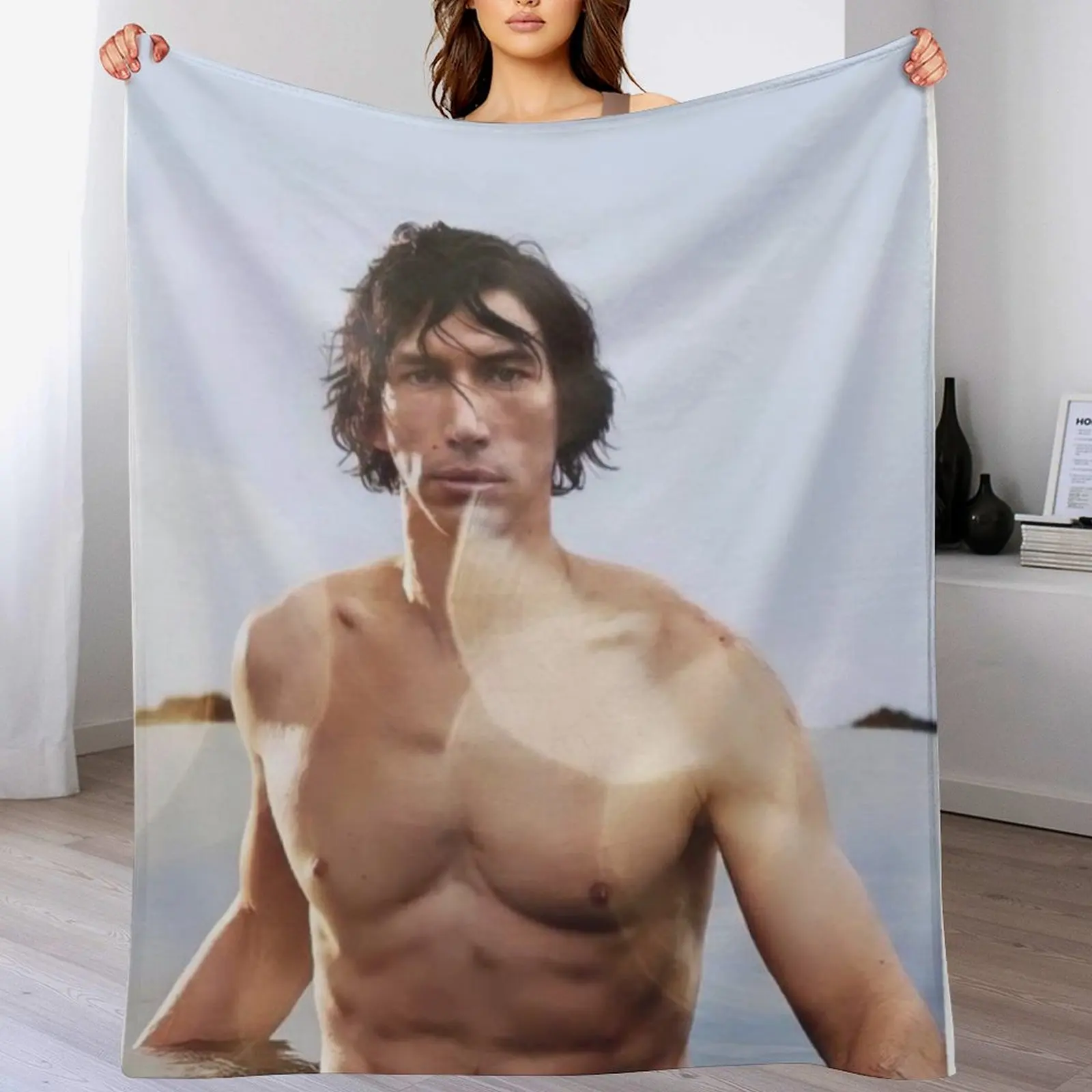 

SUMMER A.DRIVER Throw Blanket Lightweight Warm Blanket for Indoor Outdoor Use