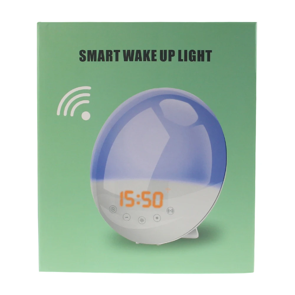 Sunrise Sunset Simulation Tuya Smart Life App Smart Wifi Wake Up Alarm Clock Light And Snooze Light Wifi LED Bulb